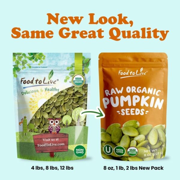 Organic Raw Pepitas (Pumpkin Seeds) - Image 6